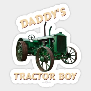 Allis Chalmers Daddy's tractor boy Sticker